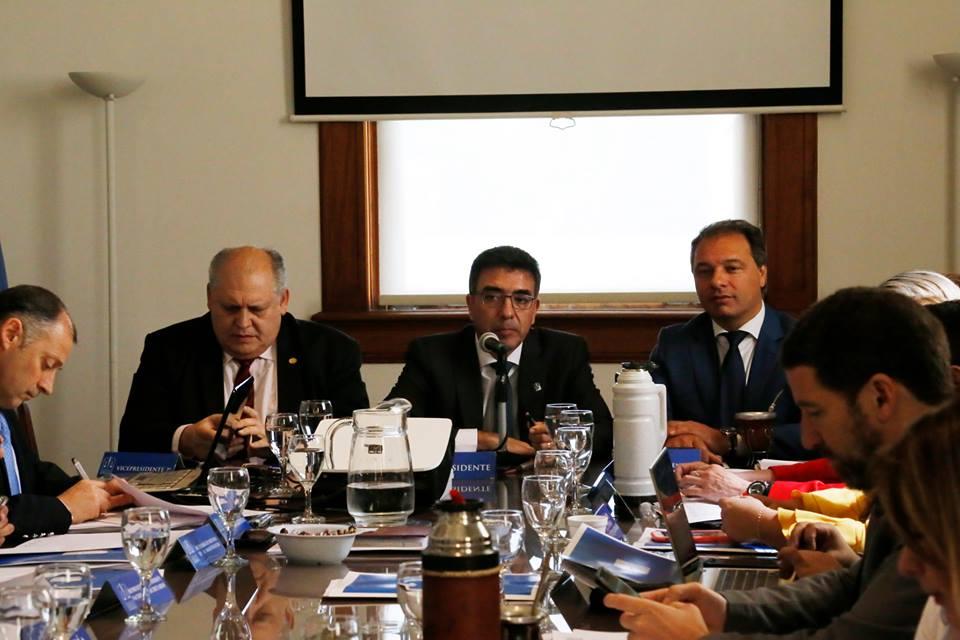 Presidente y Vicepresidentes de FAM durante la 108° Asamblea