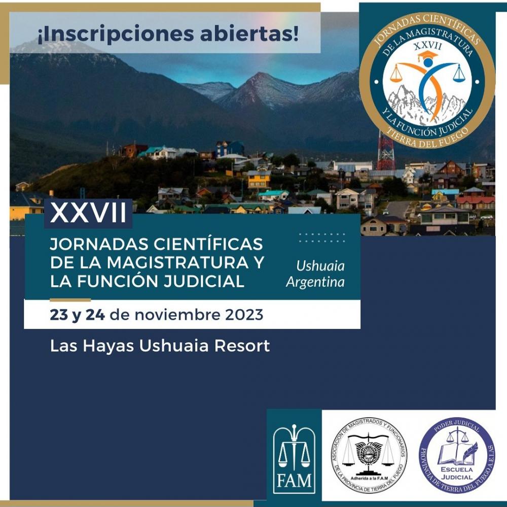 XXVII Jornadas Científicas de la Magistratura y la Función Judicial