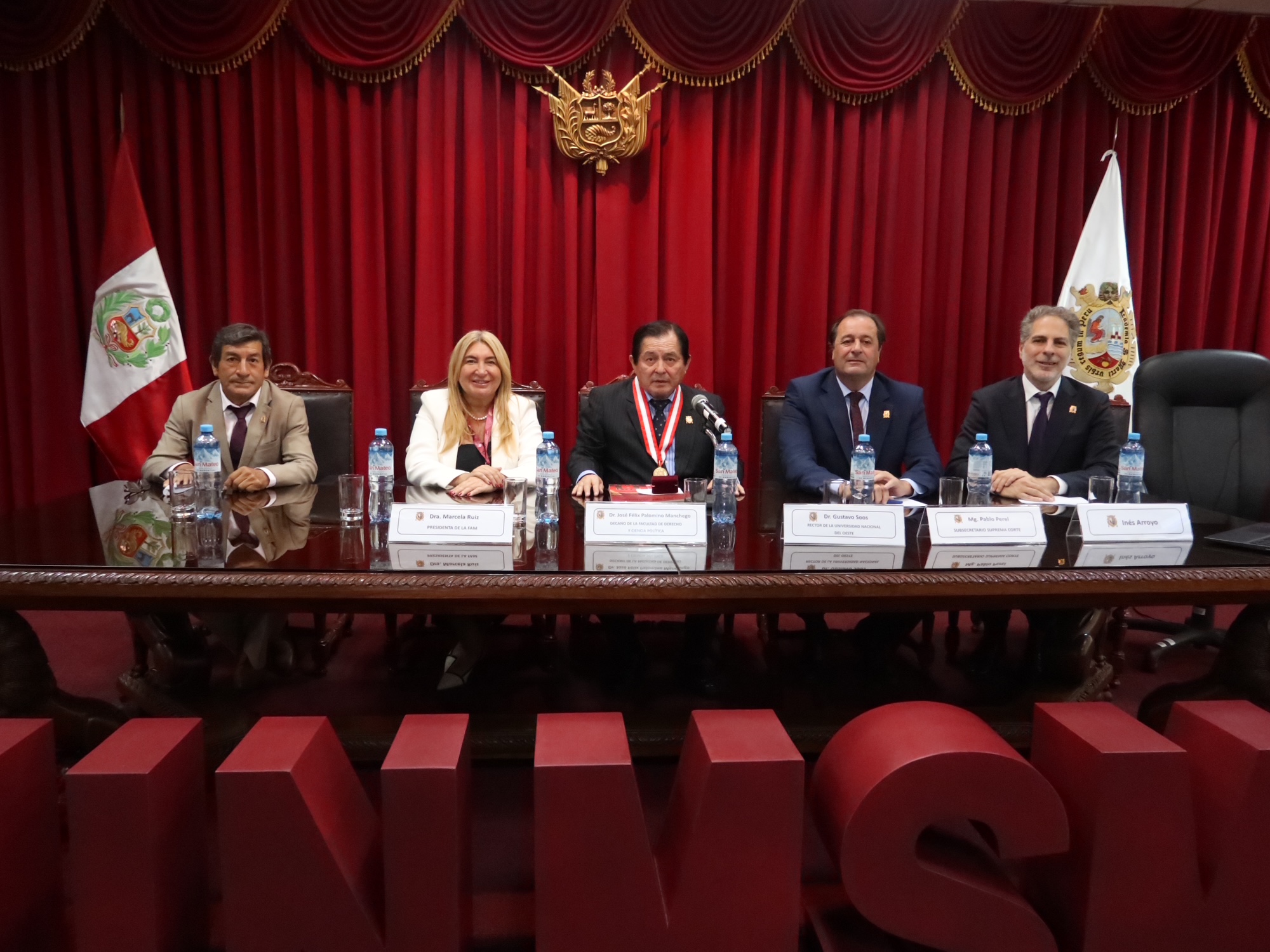 Acuerdo con la Universidad Nacional Mayor de San Marcos